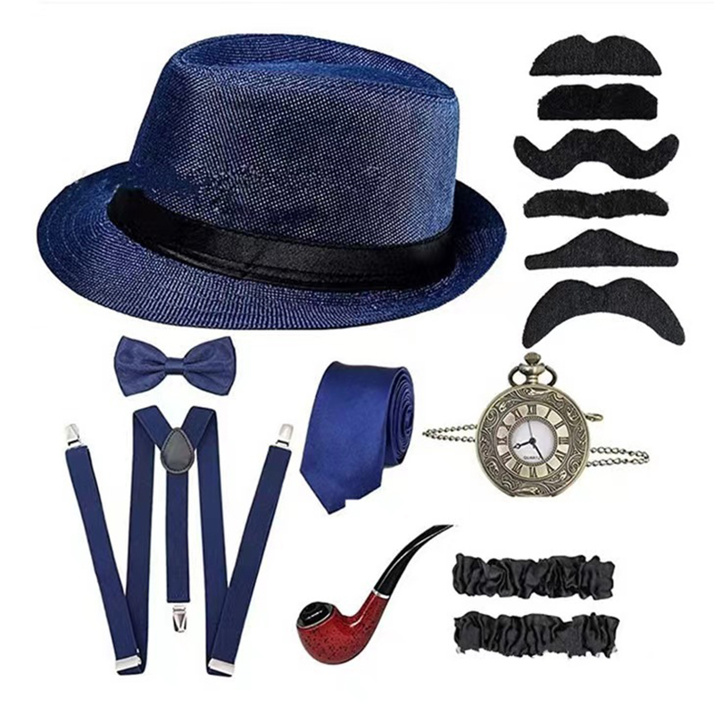 Men'S Accessories In The 1920S - Halloween Cosplay jaren 1920 Mannen Accessoires