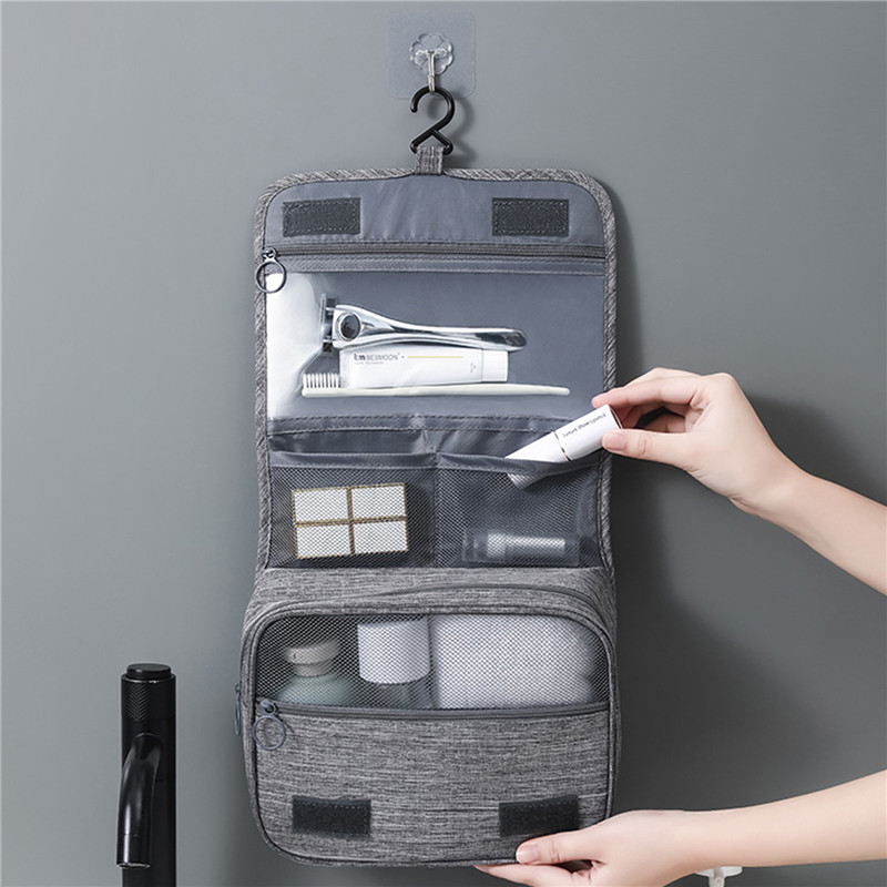 Men'S Accessories Organizer For Wardrobe - Hangende reizen grote cosmetische toilettas dames