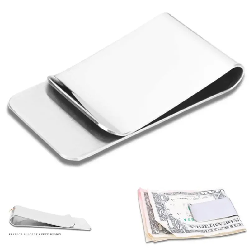 Money Clip Slim - Hoge kwaliteit, populaire metalen clip, slanke