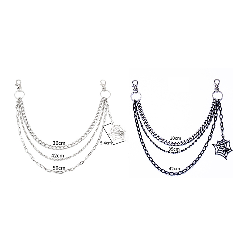 Men'S Accessories Chain - Mode Punk Metalen Broekketting Hip Hop
