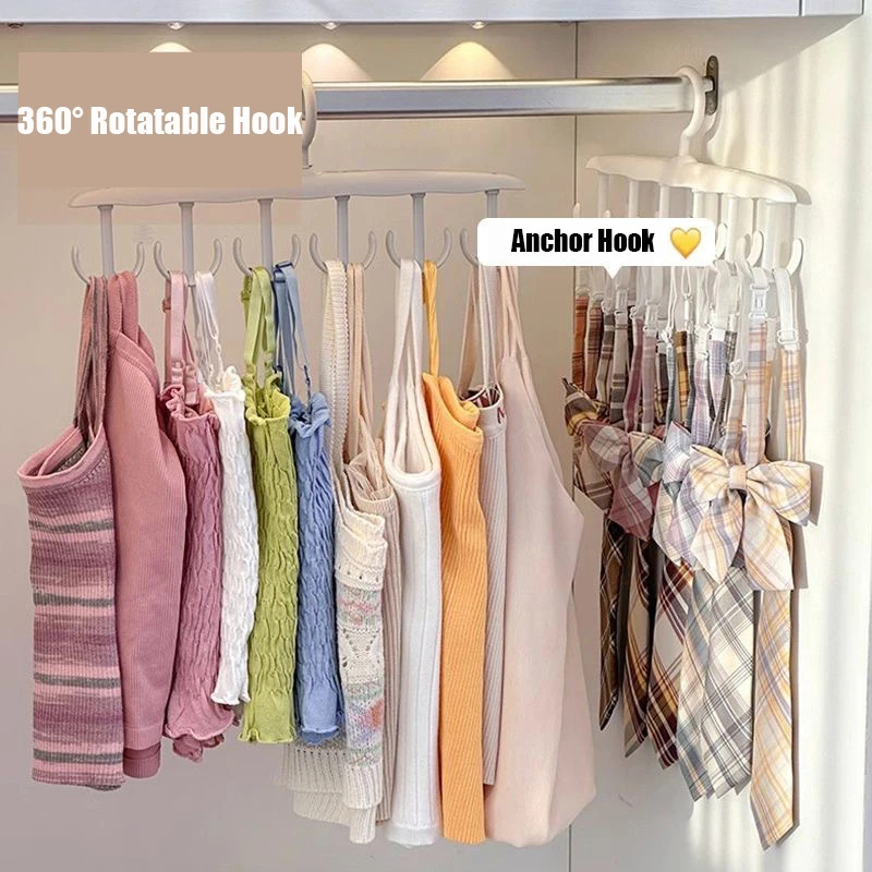 Men'S Accessories Organizer For Wardrobe - 6 Haken Vrouwen Opbergen Bh Hangers
