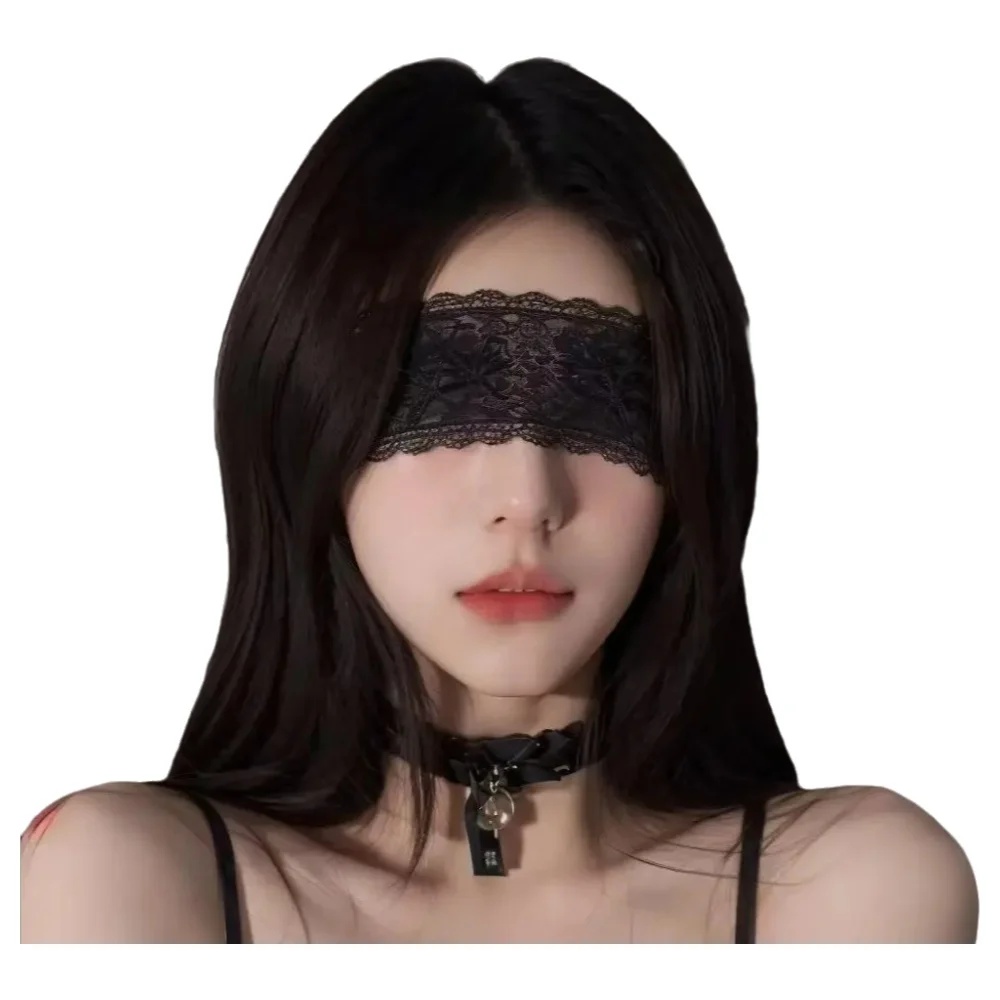 Men'S Accessories - Sexy kanten oogmasker, zwart bloemenblinddoek voor