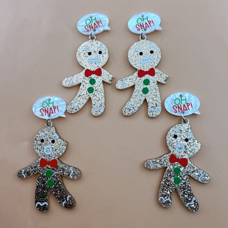 Men'S Accessories - 10 stuks schattige kerst gingerbread man
