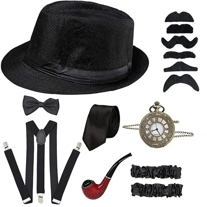 Men'S Accessories In The 1920S - Mannen Party Props 1920S Thema Cosplay