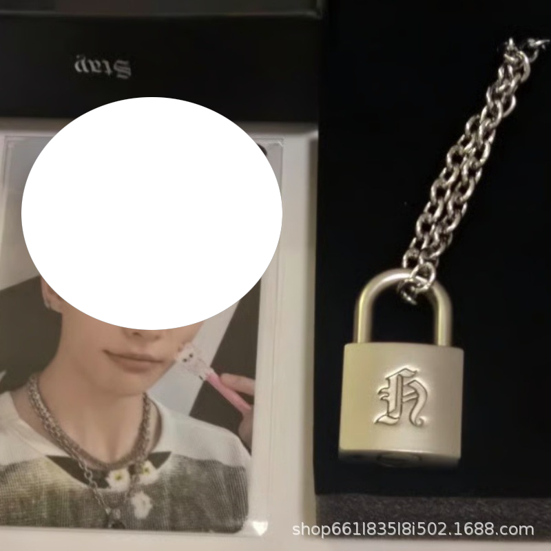 Men'S Accessories And Jewelry - Ashionable Creatieve Metalen Slotketting Hetzelfde als