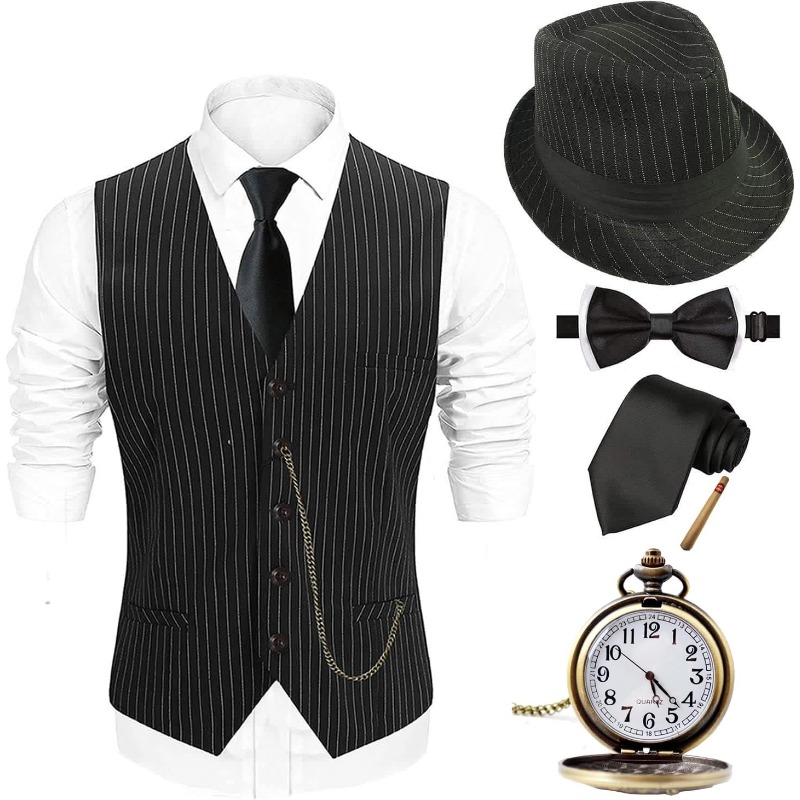 Men'S Accessories In The 1920S - Halloween jaren 1920 herenkostuum 2025, Gatsby