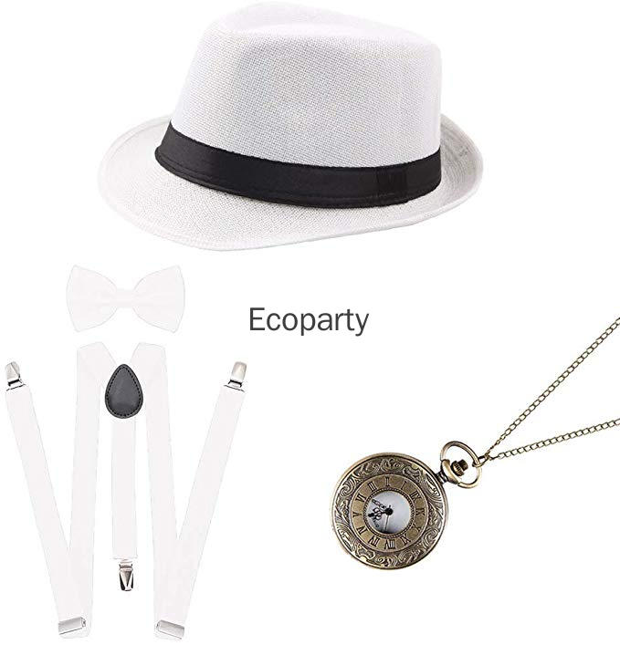 Men'S Accessories In The 1920S - Karnaval Party Roaring Heren jaren 1920