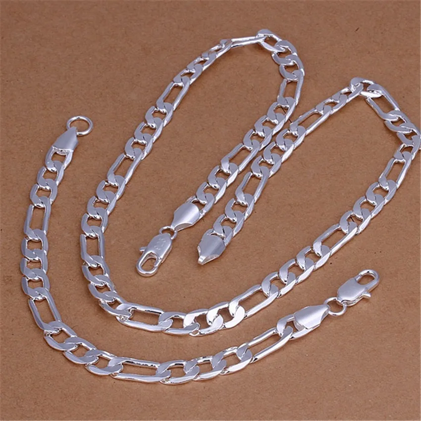 Men Accessories Chain And Bracelet - 925 Sterling Zilveren Klassieke 8Mm Ketting