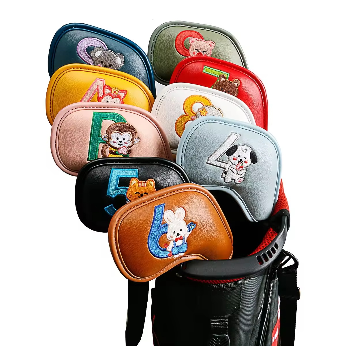 Men'S Accessories - 9 stuks schattige cartoon dieren golf