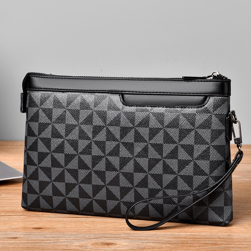 Coin Holder Men - Herentas portemonnee clutch tas leren muntportemonnee