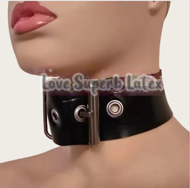 Men'S Accessories Chain - 0,4 mm sexy latex nekchoker rubber