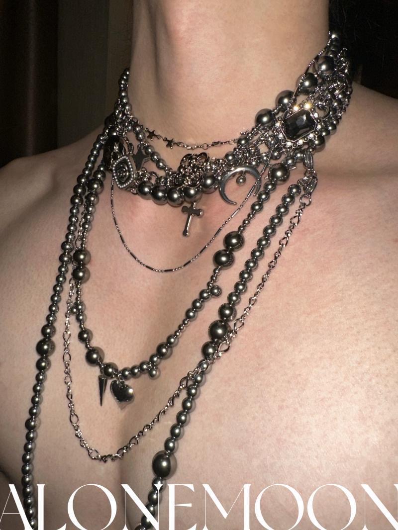 Men'S Accessories Chain - Originele zware industrie titanium stalen body