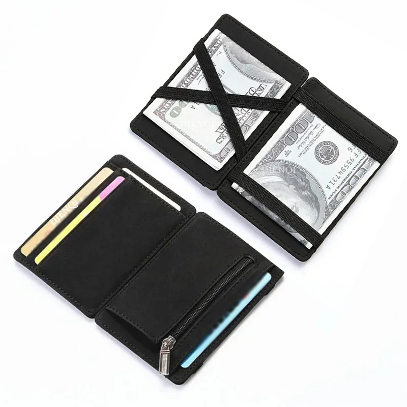 PU Lederen Magic Wallet Heren  - Coin Holder Men recensie en prijs