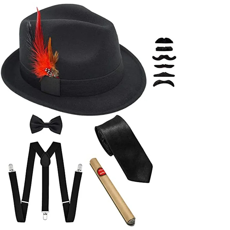 Halloween 20S Cosplay Kostuums - Men'S Accessories In The 1920S recensie en prijs