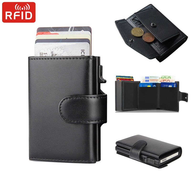 Metalen Visitekaarthouder Rfid - Coin Holder Men recensie en prijs