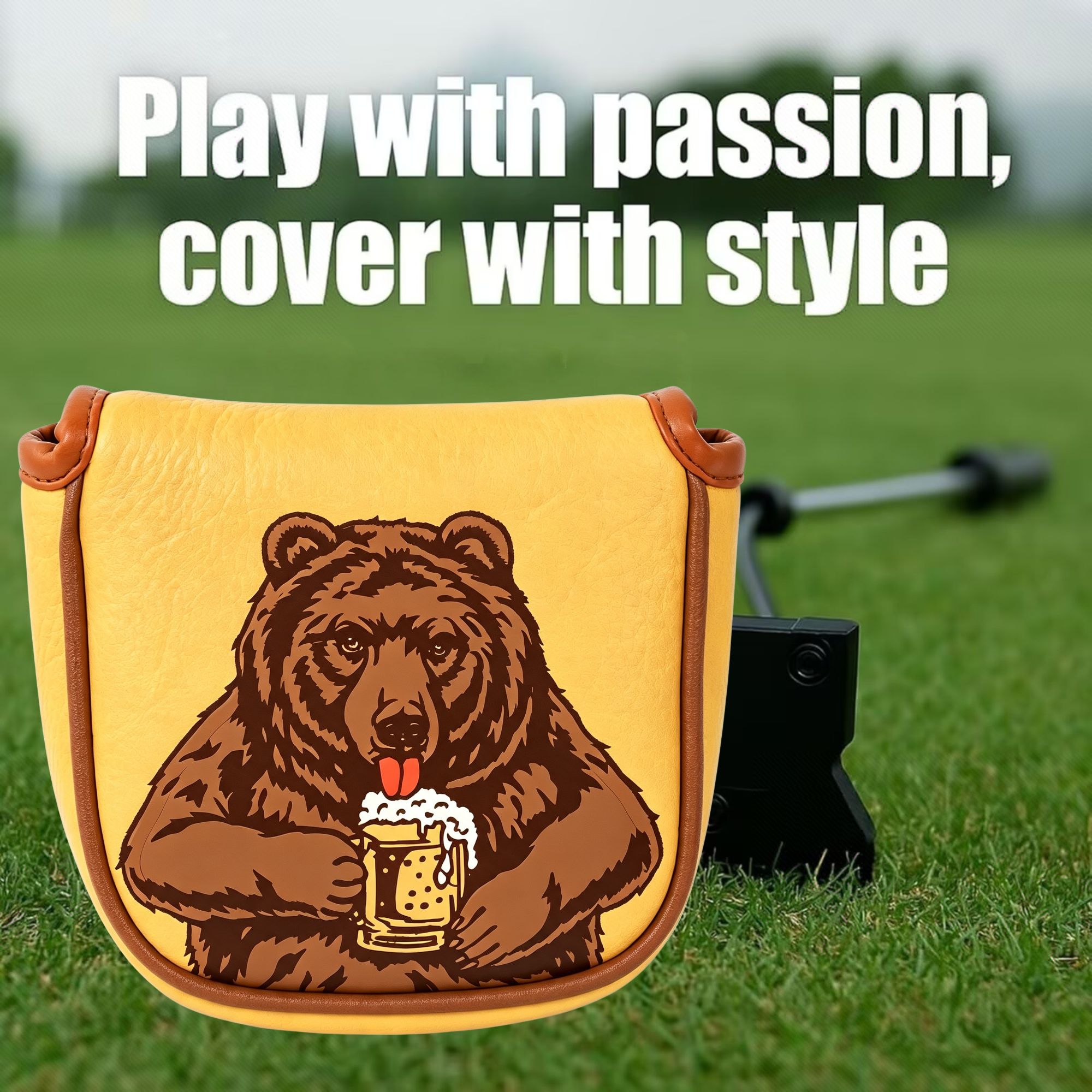 Schedel geborduurde golfmallet - Men'S Accessories recensie en prijs