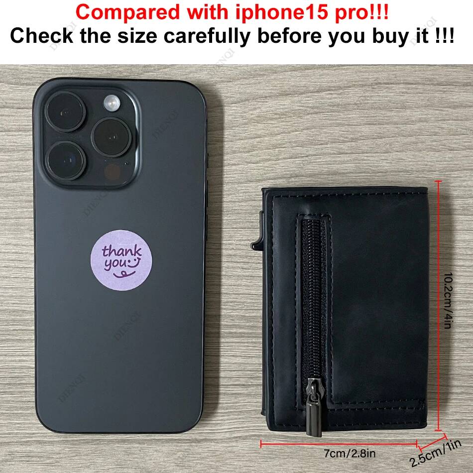 OUIO Rfid Creditcardhouder Por - Coin Holder Men recensie en prijs