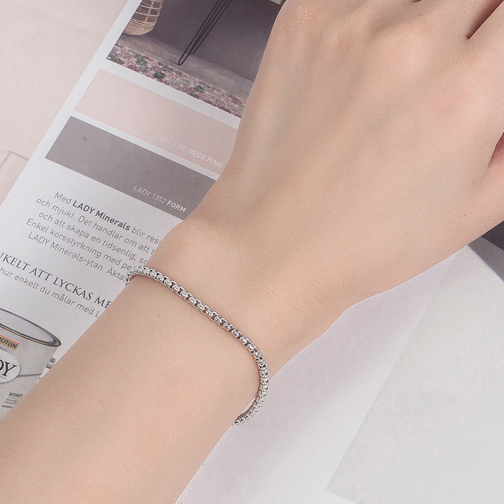 Unisex 925 Sterling Zilveren M - Men Accessories Chain And Bracelet recensie en prijs