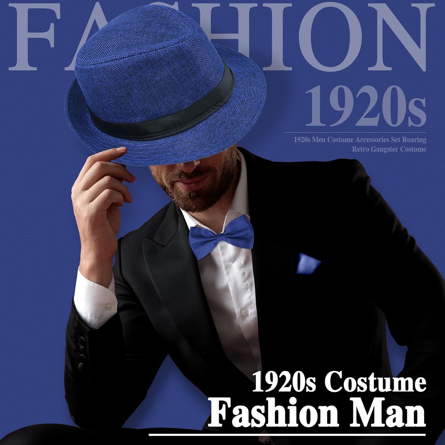 Halloween Cosplay jaren 1920 M - Men'S Accessories In The 1920S recensie en prijs