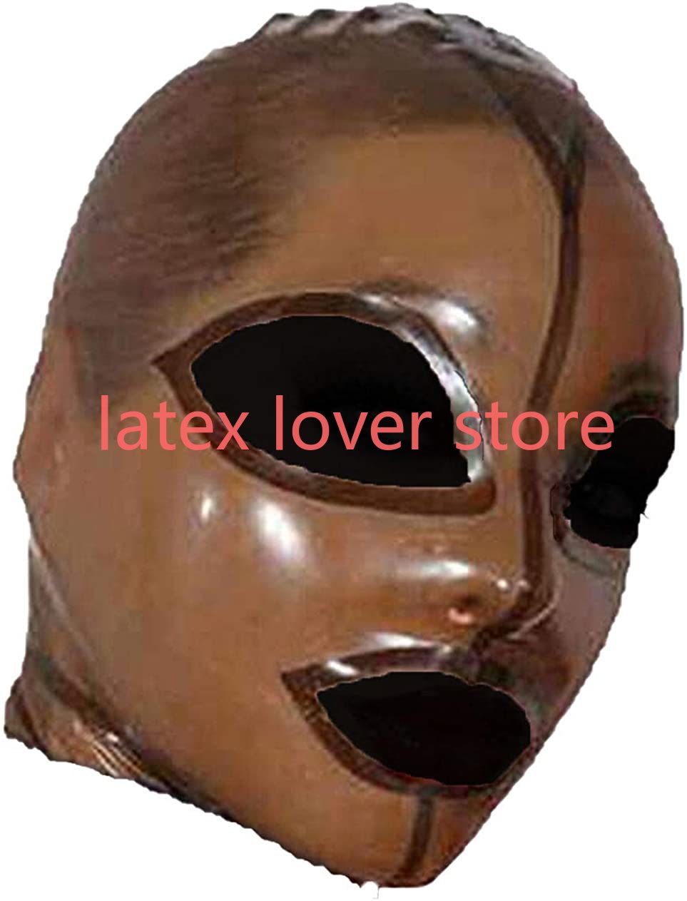 Latex masker transparant bruin - Men Accessories Unique recensie en prijs