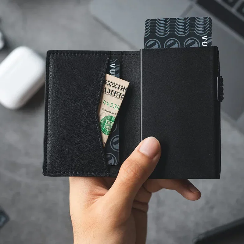 Minimalistische herenportemonn - Coin Holder Men recensie en prijs