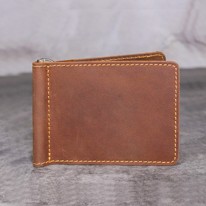 Handgemaakte Lederen Geld Clip - Money Clip Slim recensie en prijs