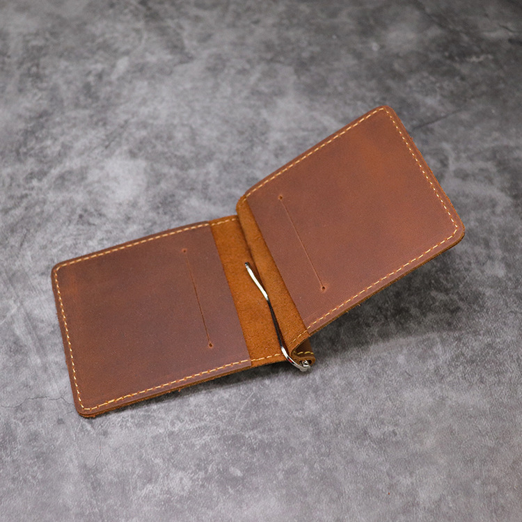 Handgemaakte Lederen Geld Clip - Money Clip Slim recensie en prijs