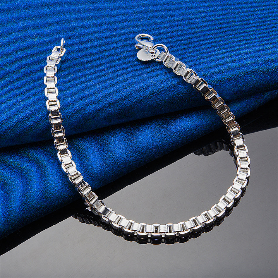 925 sterling zilveren 8-inch p - Men Accessories Chain And Bracelet recensie en prijs