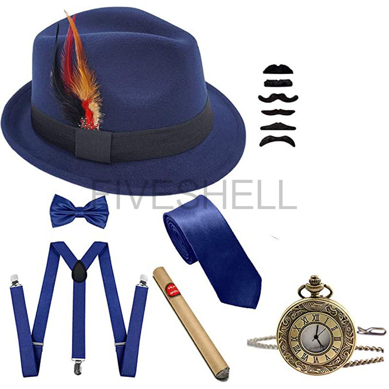Heren 1920S Gatsby Gangster Ko - Men'S Accessories In The 1920S recensie en prijs
