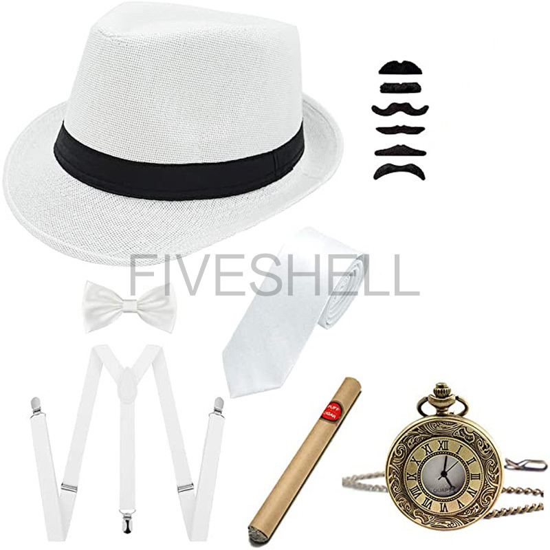Heren 1920S Gatsby Gangster Ko - Men'S Accessories In The 1920S recensie en prijs
