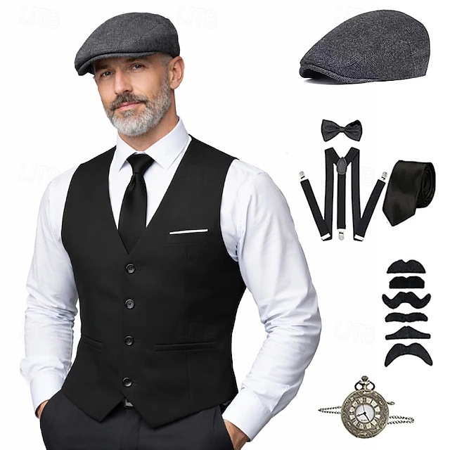 Plus size heren 1920s Roaring  - Men'S Accessories In The 1920S recensie en prijs