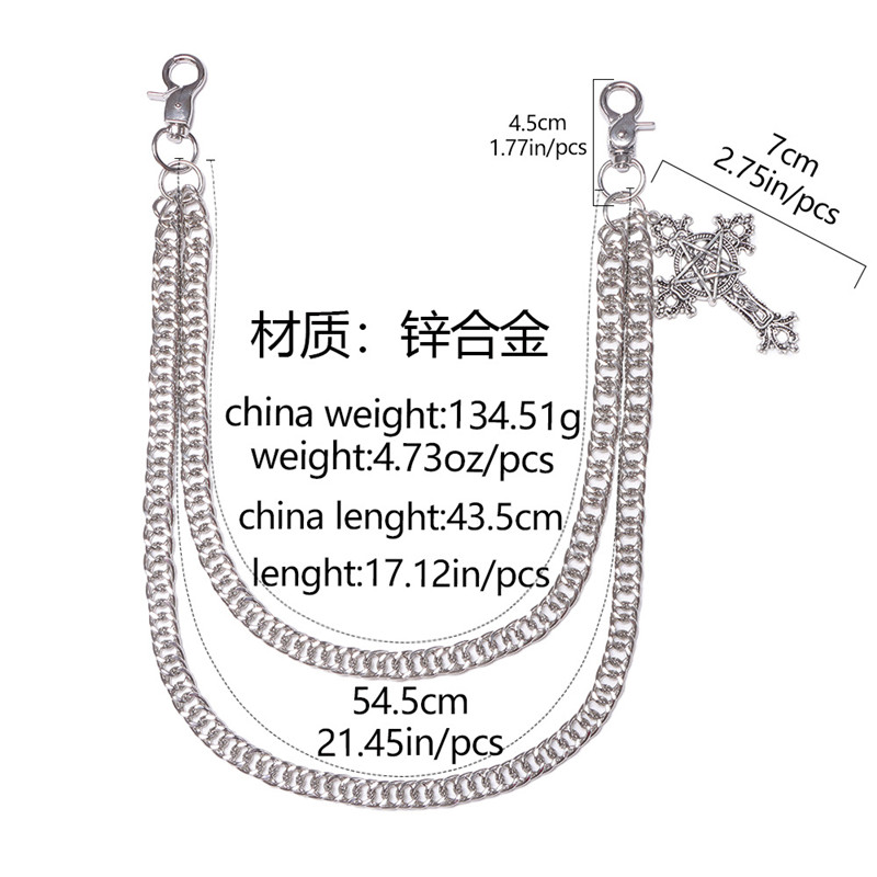 Mode Punk Metalen Broek Keten  - Men'S Accessories Chain recensie en prijs