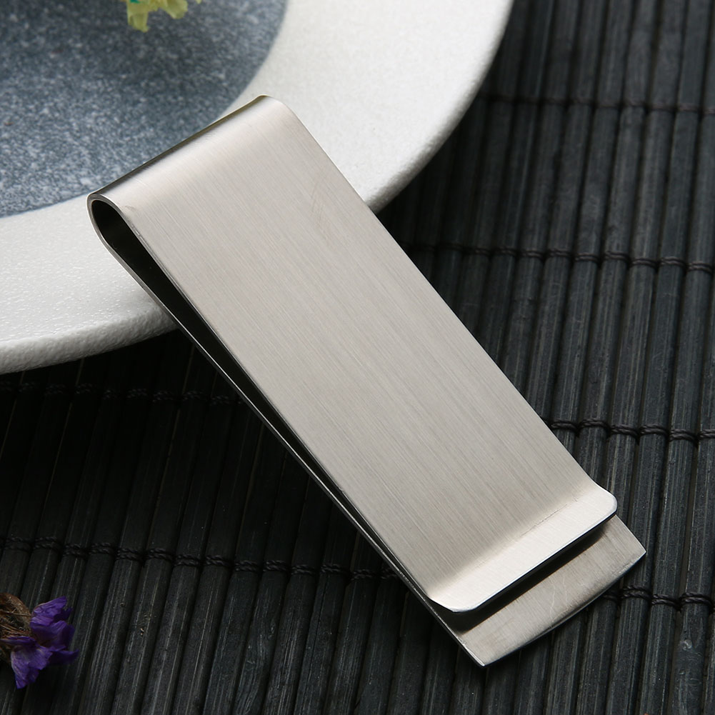 Roestvrijstalen geldclip Metal - Money Clip Slim recensie en prijs
