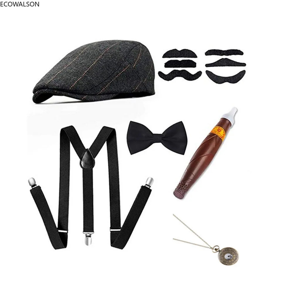 5-delige set podiumkledingacce - Men'S Accessories In The 1920S recensie en prijs