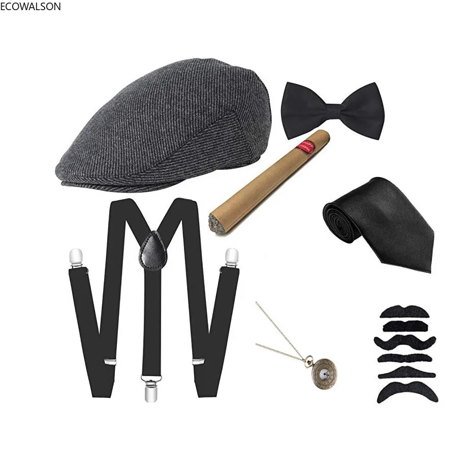 5-delige set podiumkledingacce - Men'S Accessories In The 1920S recensie en prijs