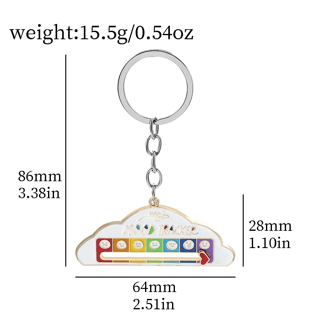 Wolkvormige sleutelhanger met  - Men'S Accessories Chain recensie en prijs