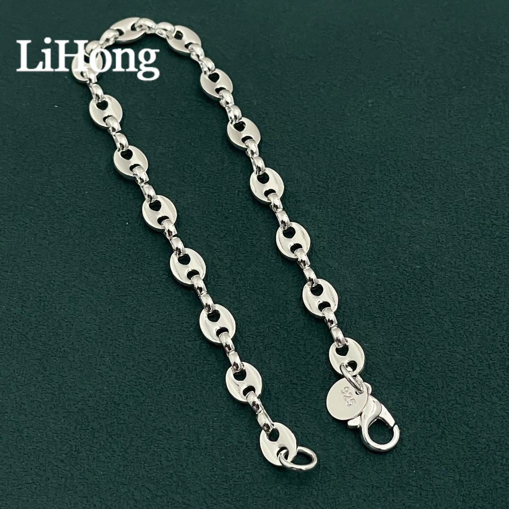 Lihong 925 sterling zilveren e - Men Accessories Chain And Bracelet recensie en prijs