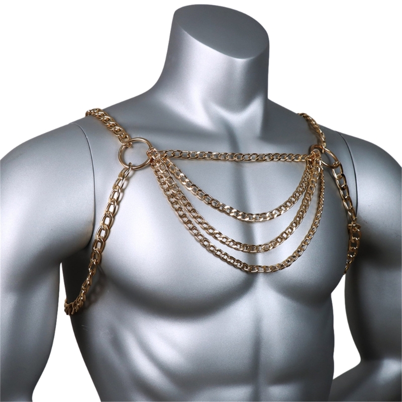 Mannen sexy metalen lichaam bo - Men'S Accessories Chain recensie en prijs