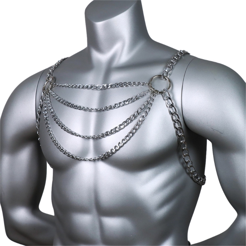 Mannen sexy metalen lichaam bo - Men'S Accessories Chain recensie en prijs