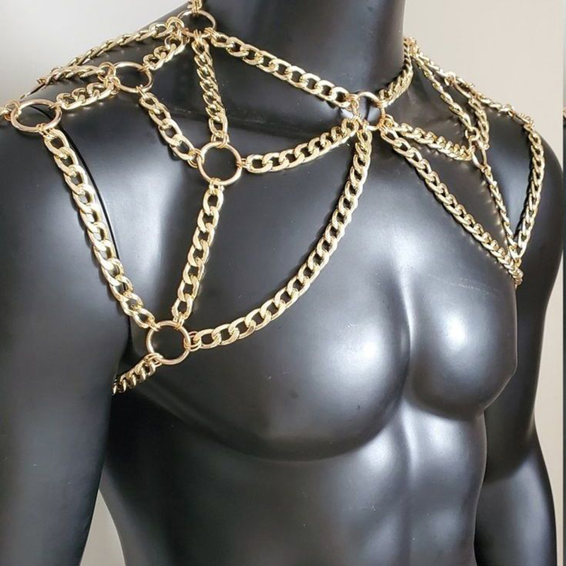 Punk Mannen Schouder Body Chai - Men'S Accessories Chain recensie en prijs