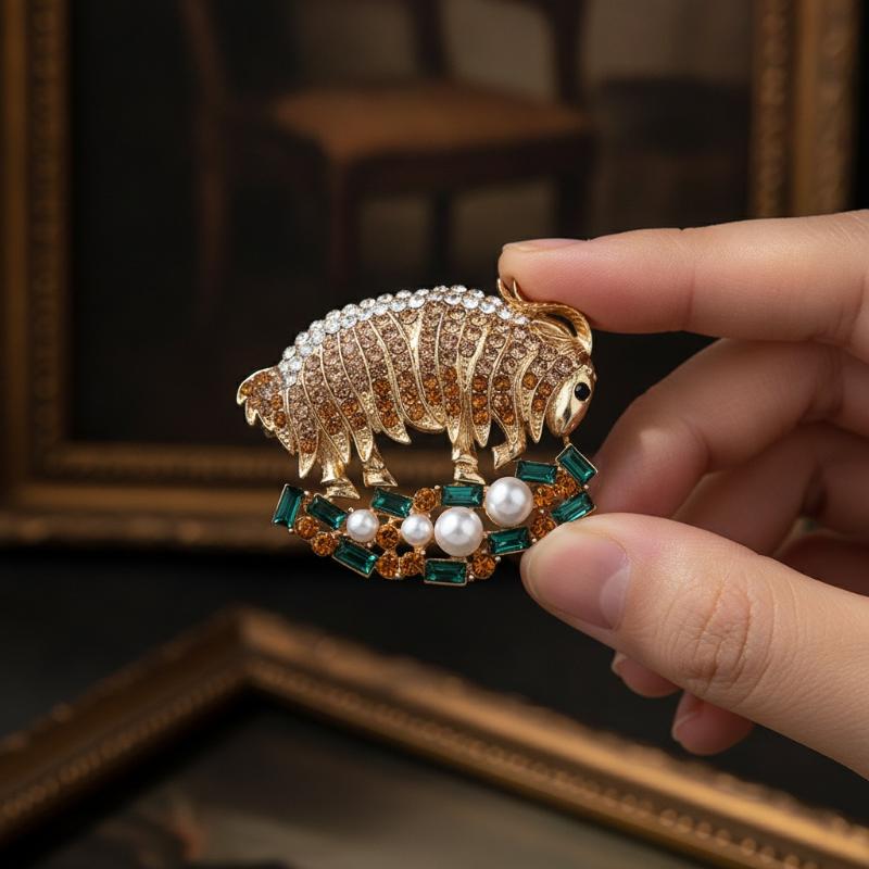 Retro strass- en parelversierd - Men Accessories Unique recensie en prijs