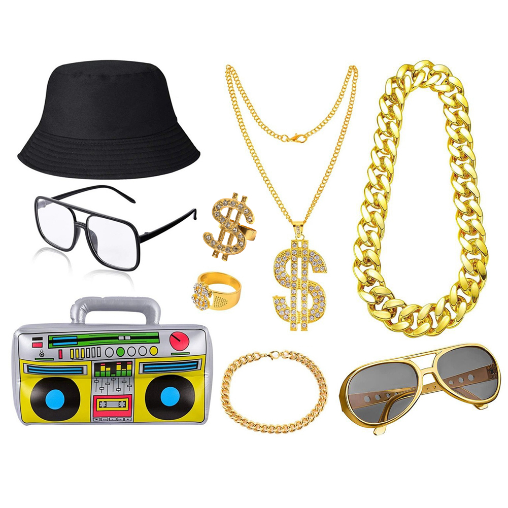 Jaren '80 Jaren '90 Hip Hop Ko - Men Accessories Chain And Bracelet recensie en prijs