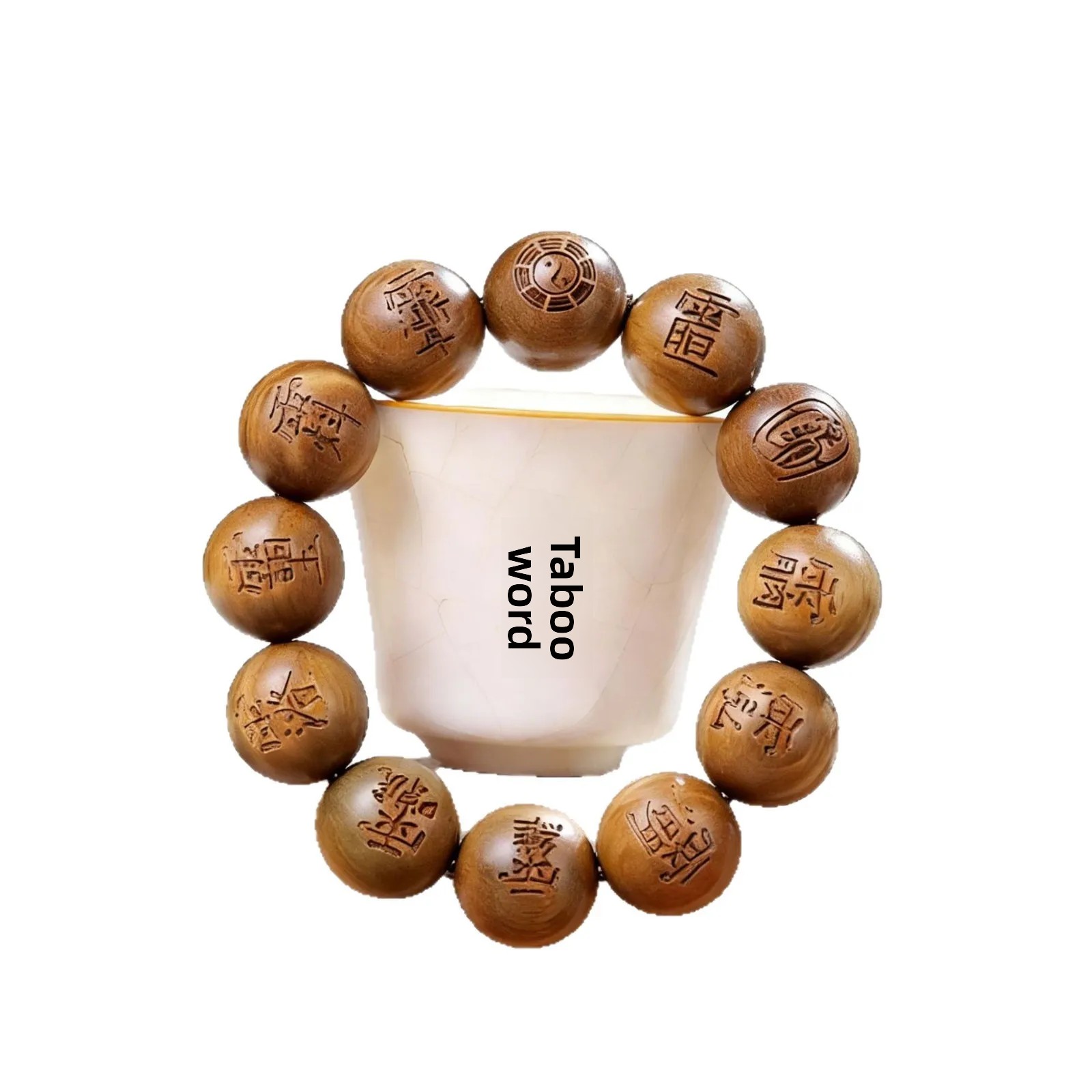Geluksbrenger Luxe Groene Sand - Bracelet Beaded Men recensie en prijs