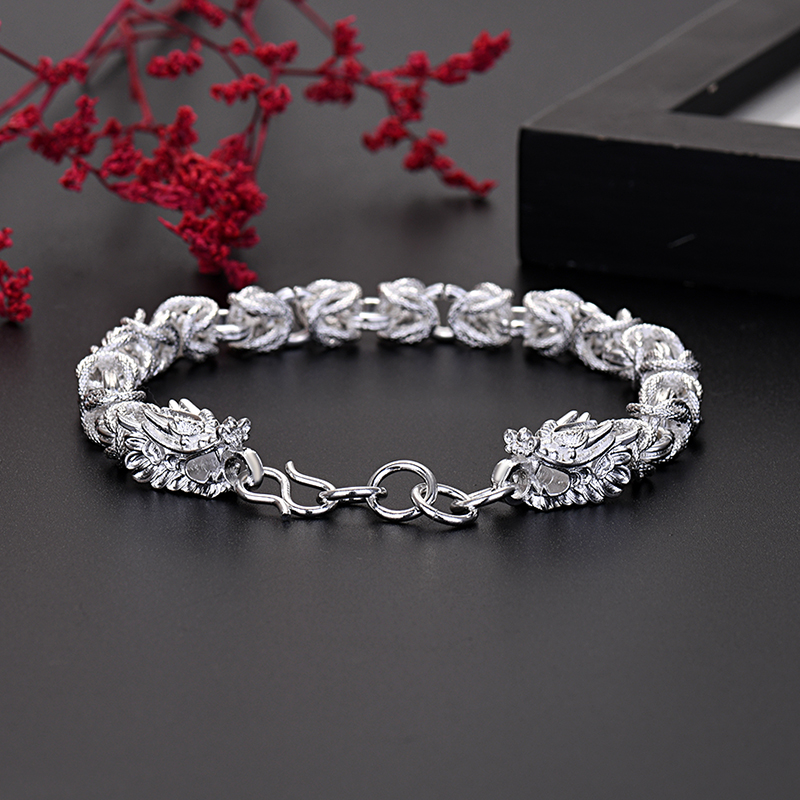Hot 925 sterling zilveren bede - Men Accessories Chain And Bracelet recensie en prijs