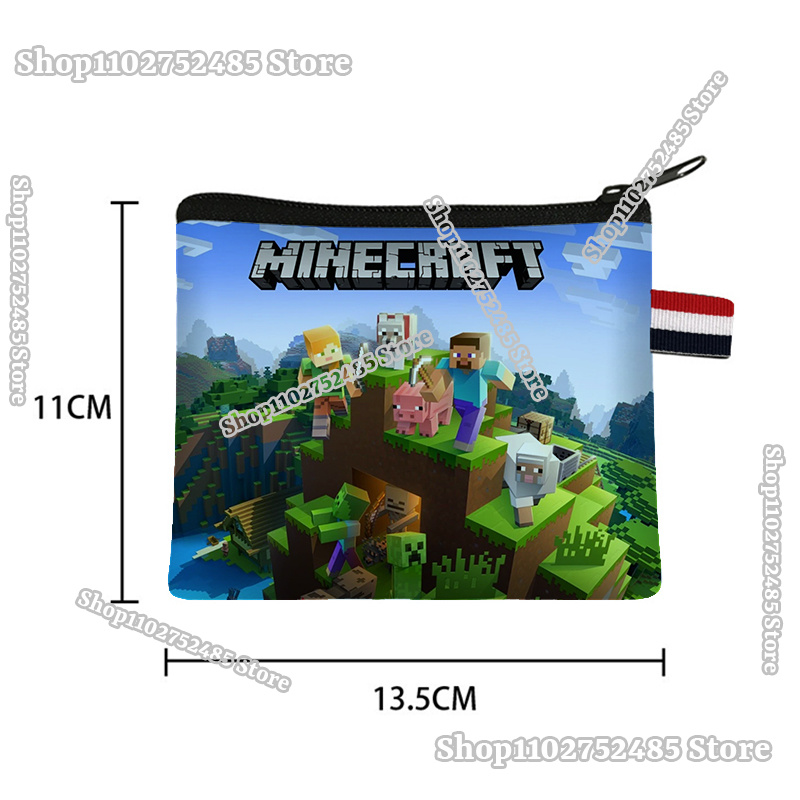 Pixels Block Coin Purse Miner  - Coin Holder Men recensie en prijs