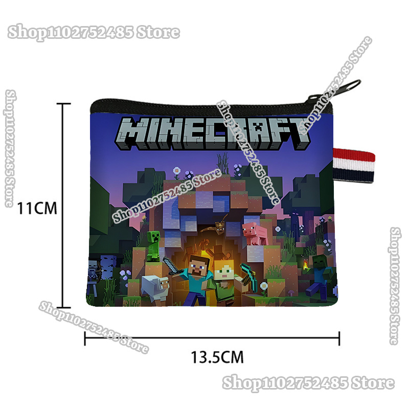 Pixels Block Coin Purse Miner  - Coin Holder Men recensie en prijs