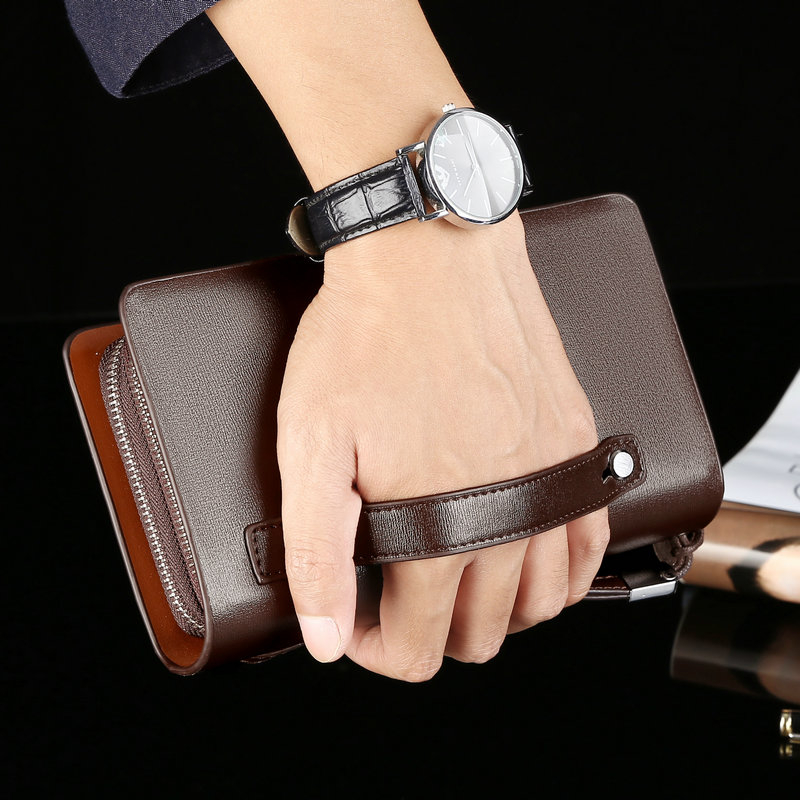 Mode herenportemonnees merk gr - Coin Holder Men recensie en prijs