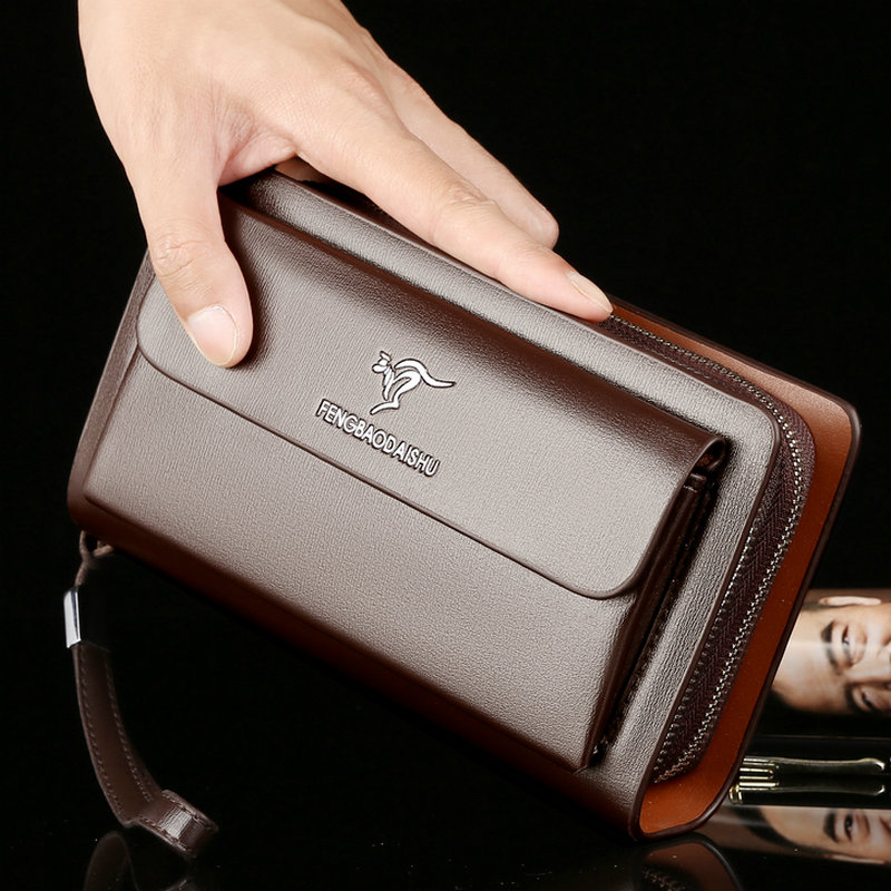 Mode herenportemonnees merk gr - Coin Holder Men recensie en prijs