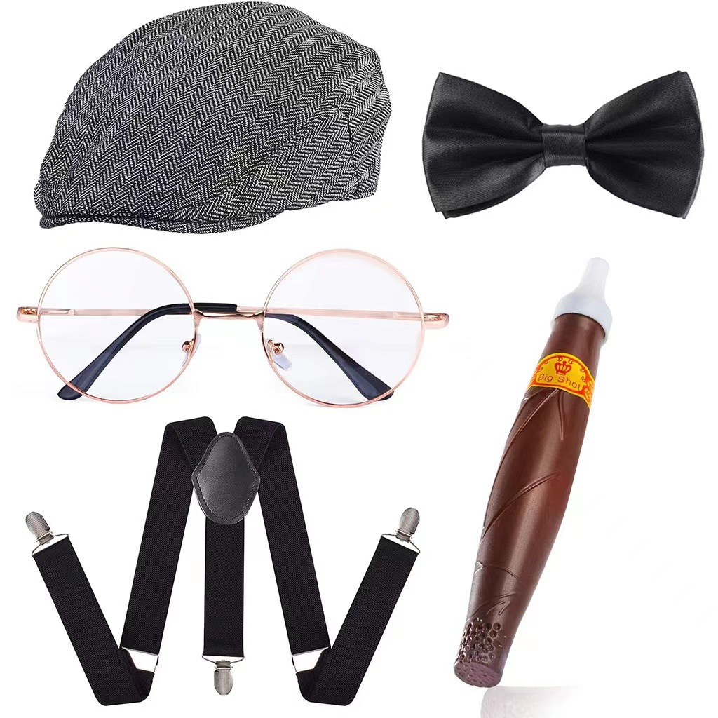 Cosplay Vakantiefeest Oudemann - Men'S Accessories In The 1920S recensie en prijs