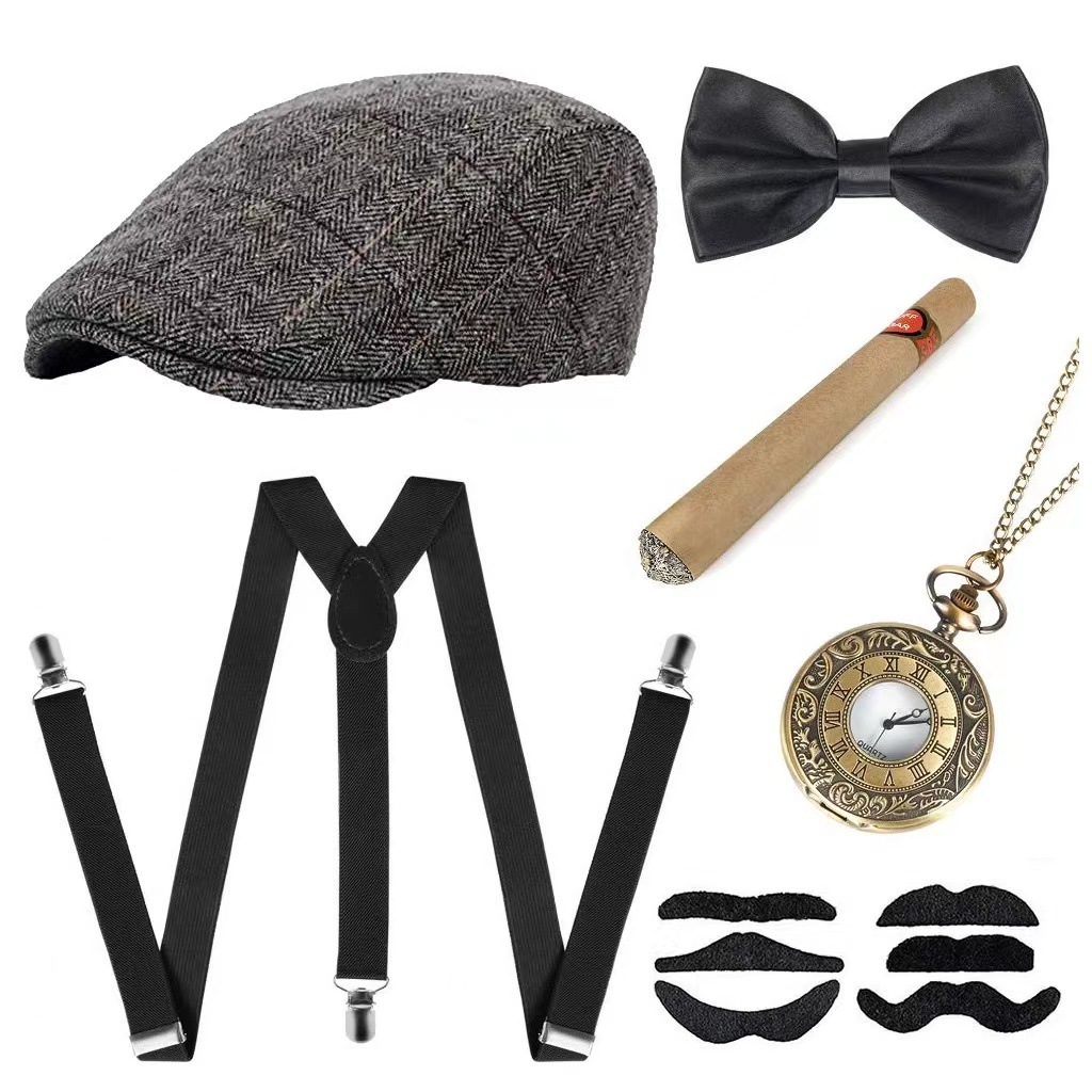 Cosplay Vakantiefeest Oudemann - Men'S Accessories In The 1920S recensie en prijs
